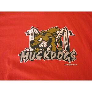 Batavia Muckdogs Bike Shirt Mens XL MILB Baseball Graphic Tee Short Sleeve 29